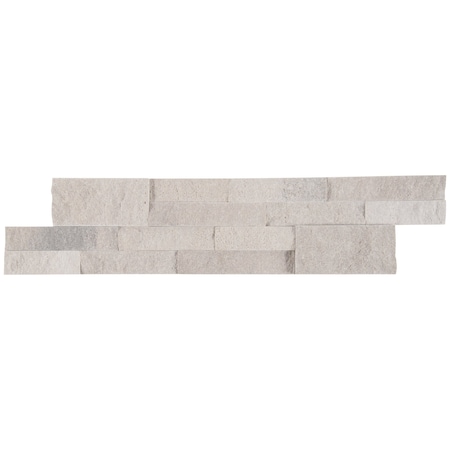 Msi Iceland Gray Splitface Ledger Panel SAMPLE Natural Travertine Wall Tile ZOR-PNL-0086-SAM